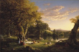 Il picnic da Thomas Cole