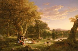 Il picnic da Thomas Cole