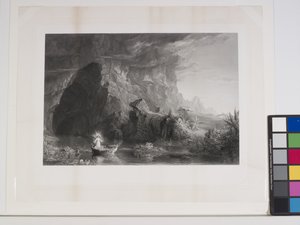 Il viaggio della vita: infanzia da Thomas Cole