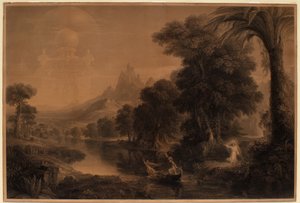 Il viaggio della vita, II, giovinezza da Thomas Cole