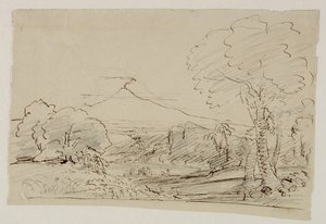 Vulcano, Lago, Figura che Caccia, 1846-47