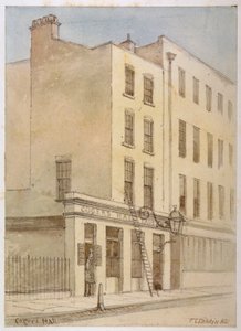 Bride Lane, City of London da Thomas Colman Dibdin