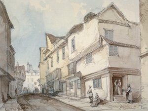 Fiera dei Tessuti, Smithfield, Città di Londra da Thomas Colman Dibdin