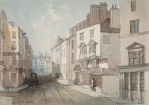 Coleman Street, Città di Londra da Thomas Colman Dibdin