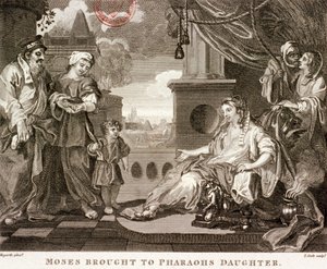 Mosè portato alla figlia del faraone, 1809