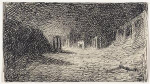 Rovine di notte da Thomas Cool