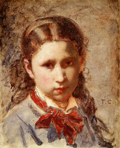 Testa di una ragazza