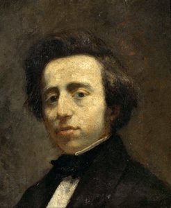 Ritratto di Frédéric Chopin da Thomas Couture