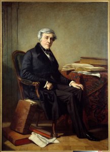 Ritratto di Jules Michelet, storico e scrittore francese da Thomas Couture