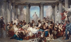 I romani della decadenza, 1847 da Thomas Couture