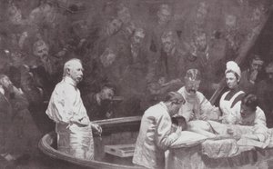 Filadelfia: Dr D Hayes Agnew, alla fine di una clinica da Thomas Cowperthwait (after) Eakins