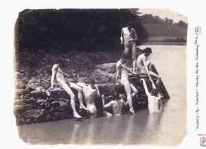 Studio per il dipinto "The Swimming Hole", c. 1883