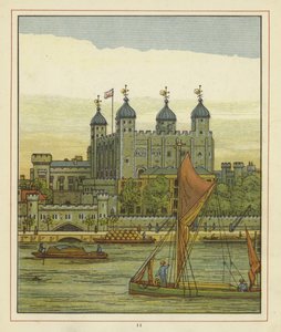 Barche sul Tamigi con la Torre di Londra sullo sfondo da Thomas Crane