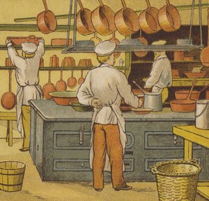 Caen: la cucina dell