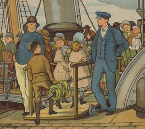 Folkestone: imbarco da Thomas Crane