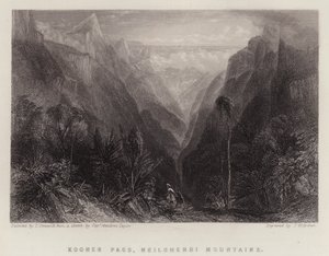 Passo di Kooner, Monti Neilgherri da Thomas Creswick