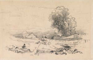 La Strada per il Villaggio da Thomas Creswick