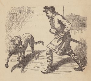 Llewellyn e il suo cane