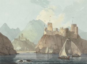 Vista Est dei Forti Jellali e Merani, Muskat da Thomas Daniell