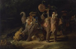 Caccia alla tigre nelle Indie Orientali da Thomas Daniell