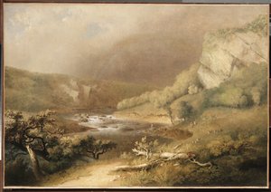 Rapide del fiume, 1825