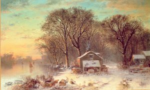 Inverno a Malden, Massachusetts