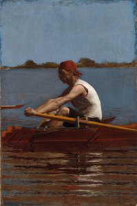 John Biglin in un singolo scafo da Thomas Eakins