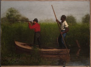 Caccia alle ralle sul Delaware da Thomas Eakins
