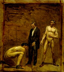 Studio per «Taking the Count» da Thomas Eakins