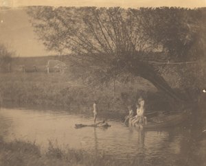 [Susan Macdowell e i bambini Crowell ad Avondale, Pennsylvania] da Thomas Eakins