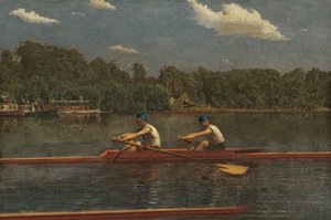 I fratelli Biglin in gara, 1872 da Thomas Eakins