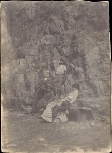 [William H. Macdowell e Margaret Eakins a Saltville o Clinch Mountain, Virginia], 1880-82 da Thomas Eakins.
