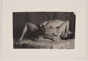Lottatori nello studio di Eakins da Thomas Eakins