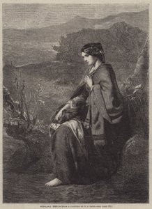 Mary delle Highlands da Thomas Faed