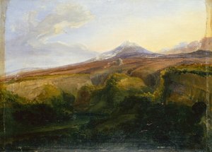 Veduta del Vesuvio da Thomas Fearnley