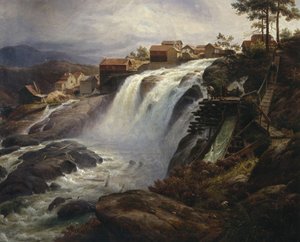 Haugfoss da Thomas Fearnley