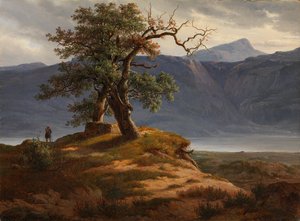 Paesaggio con viaggiatore