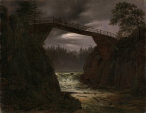 Il ponte di Arendal, Norvegia da Thomas Fearnley