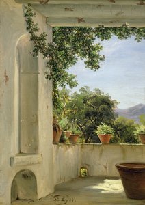 Terrazza a Sorrento da Thomas Fearnley