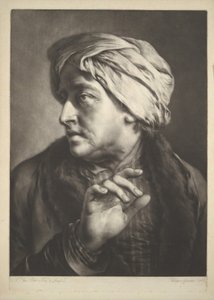 Testa di un uomo con turbante da Thomas Frye