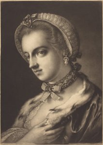 Ritratto immaginario di una bellezza inglese da Thomas Frye