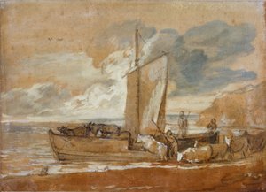 Un traghetto per bestiame da Thomas Gainsborough