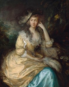 Frances Susanna, Lady de Dunstanville, c. 1786 da Thomas Gainsborough