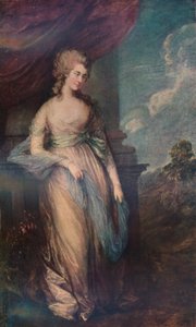 Georgiana, Duchessa di Devonshire, 1783, 1911 da Thomas Gainsborough