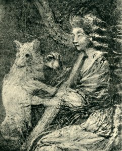 Arpista e cane, c1778 da Thomas Gainsborough