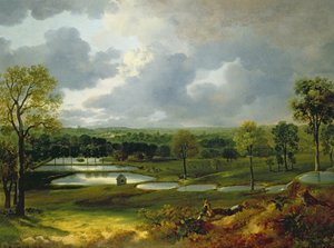 Holywells Park, Ipswich, 1748-50 da Thomas Gainsborough