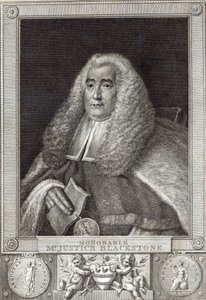 Onorevole Mr Justice Blackstone, inciso da Hall da Thomas Gainsborough