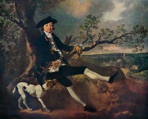 John Plampin, c. 1752 da Thomas Gainsborough