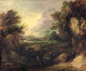 Paesaggio con figure, c.1786 da Thomas Gainsborough