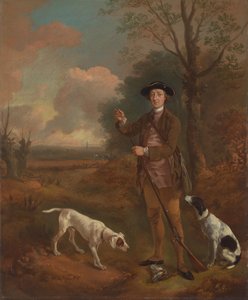 Maggiore John Dade di Tannington, Suffolk da Thomas Gainsborough